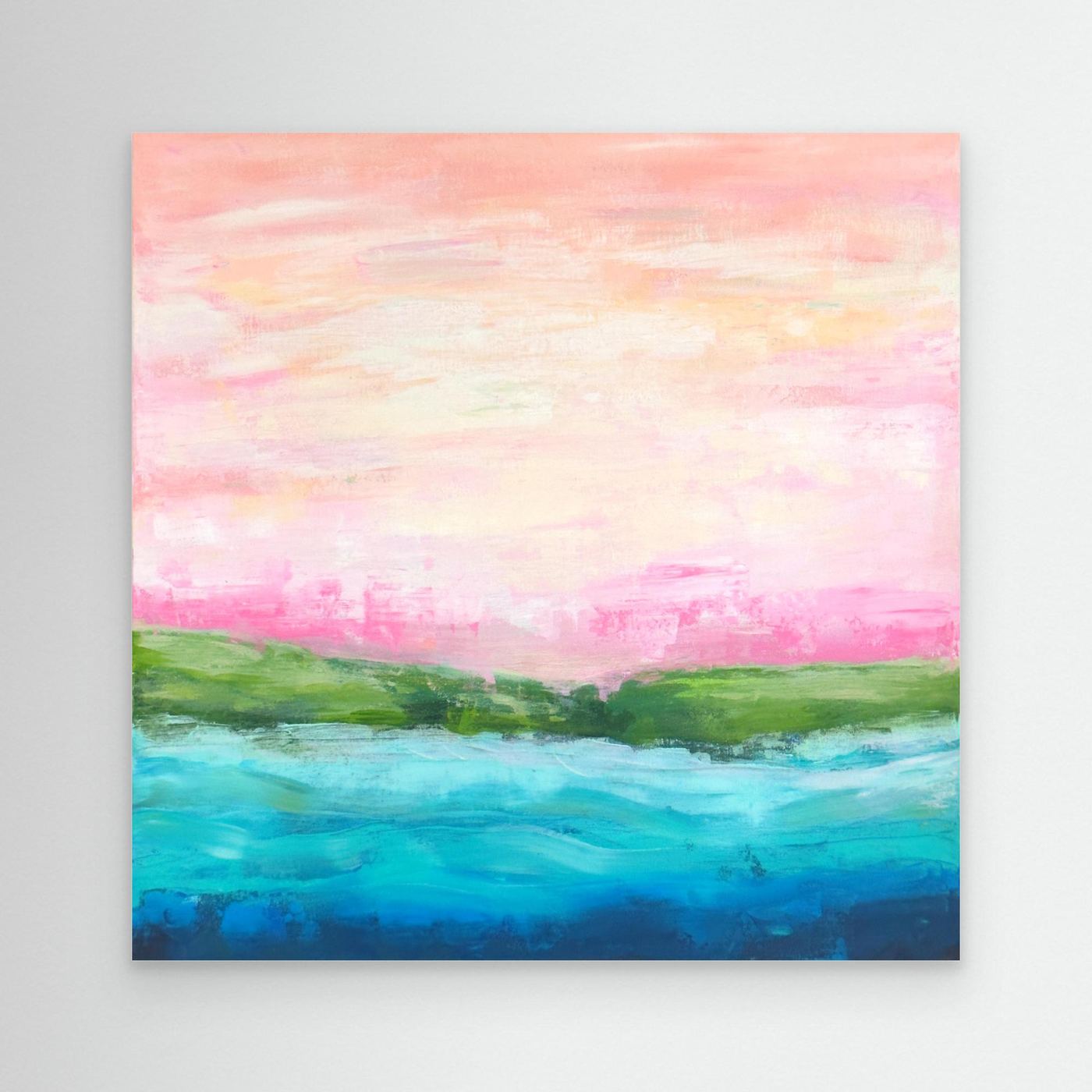 PINK LIGHT - Canvas Art Print