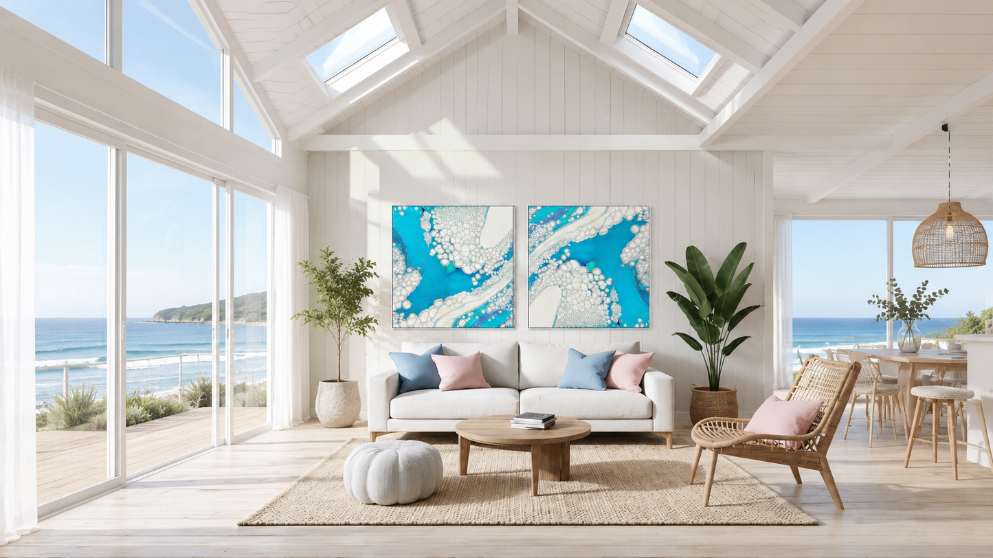 Shore & Shallows - Gallery Set of Two - Canvas Prints