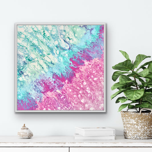 CHROMATIC DRIFT - Canvas Print