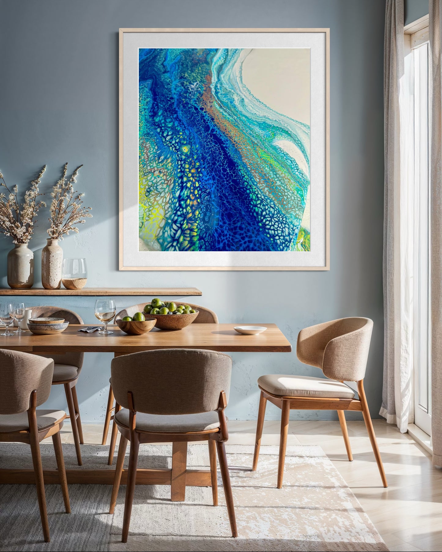 INTO THE BLUE - Canvas Print