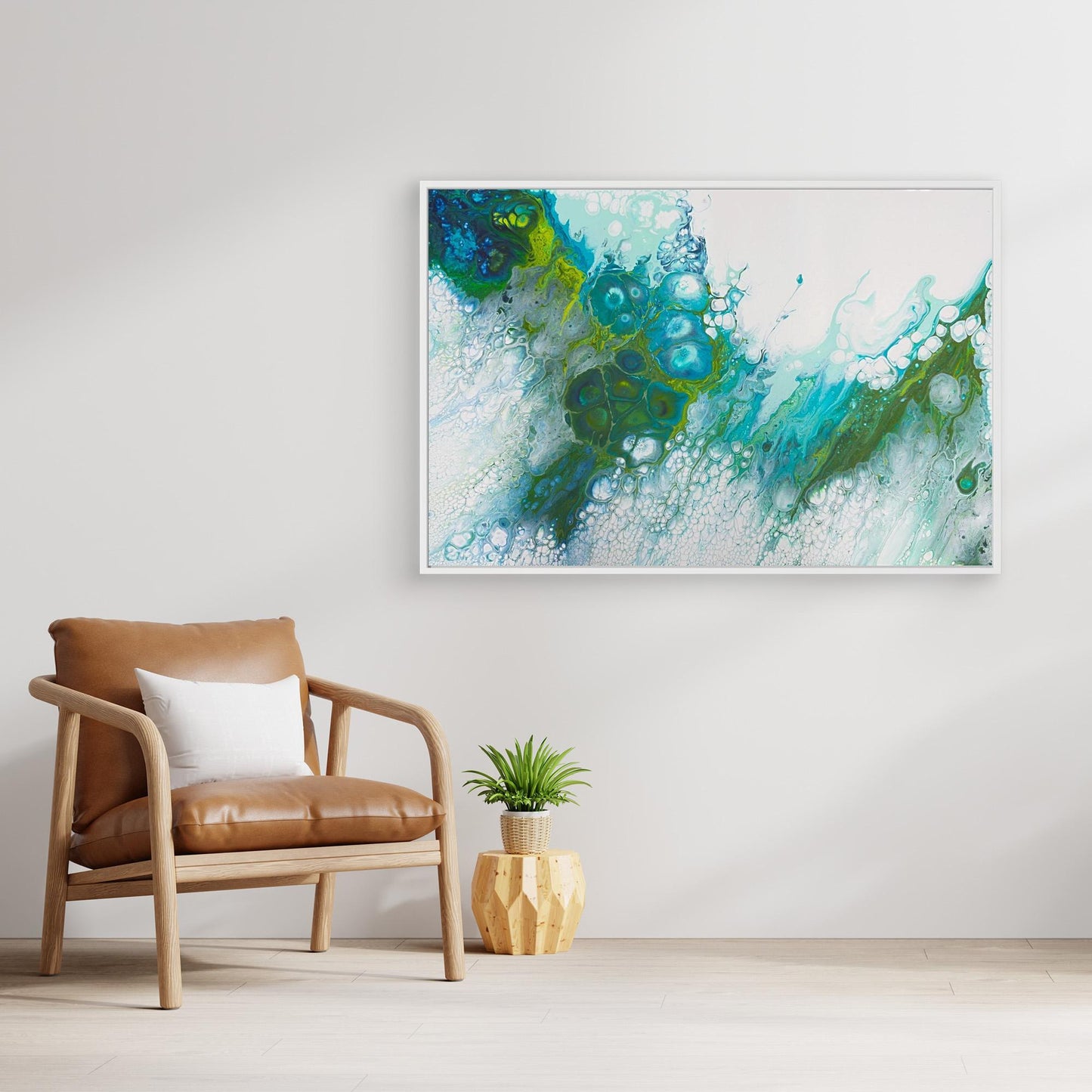 BENEATH THE SURFACE - Canvas Print