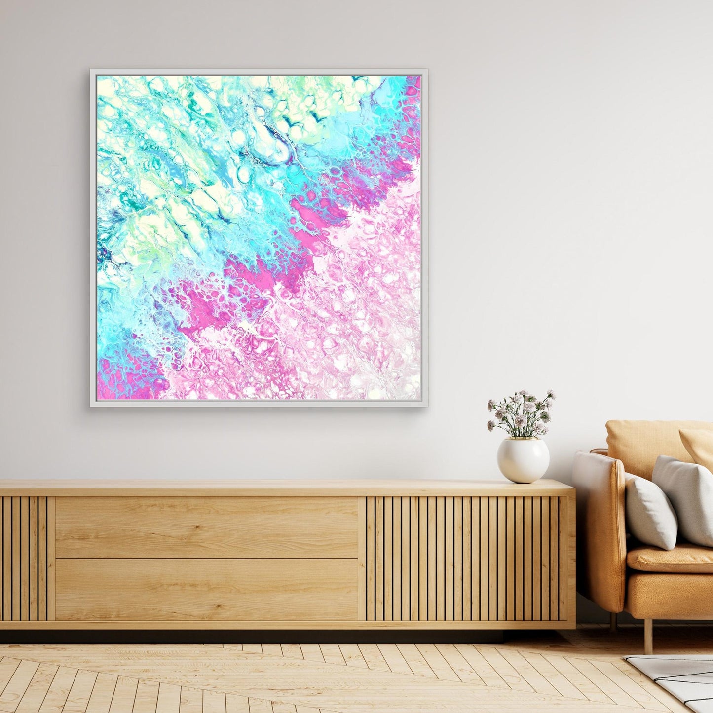 CHROMATIC DRIFT - Canvas Print 4