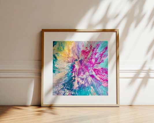 Dreamt in Magenta - Paper Art Print
