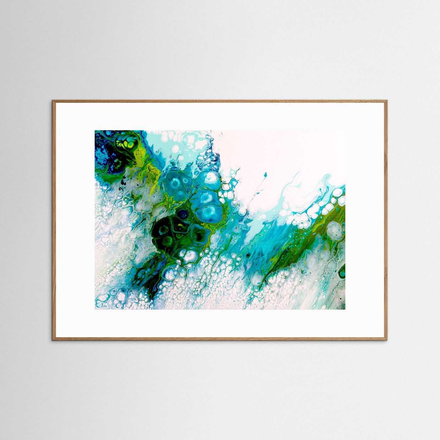 Beneath The Surface - Paper Art Print V2