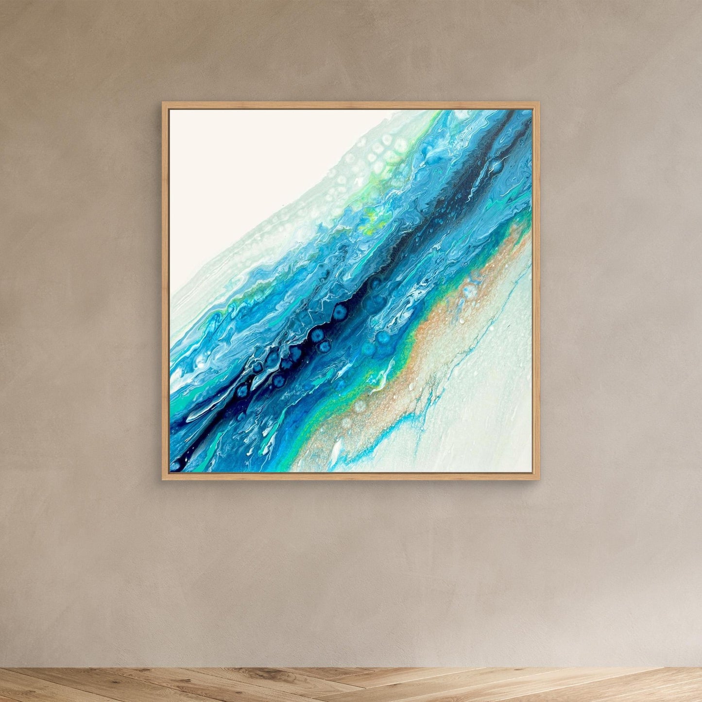BLUE TIDE - Canvas Print V2