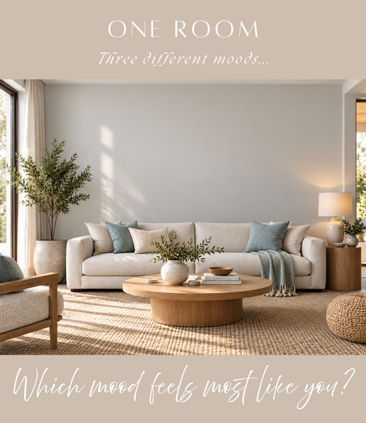 How Art Changes the Mood of a Room | One Room, Three Looks