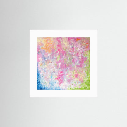 Gentle Bloom - Paper Art Print