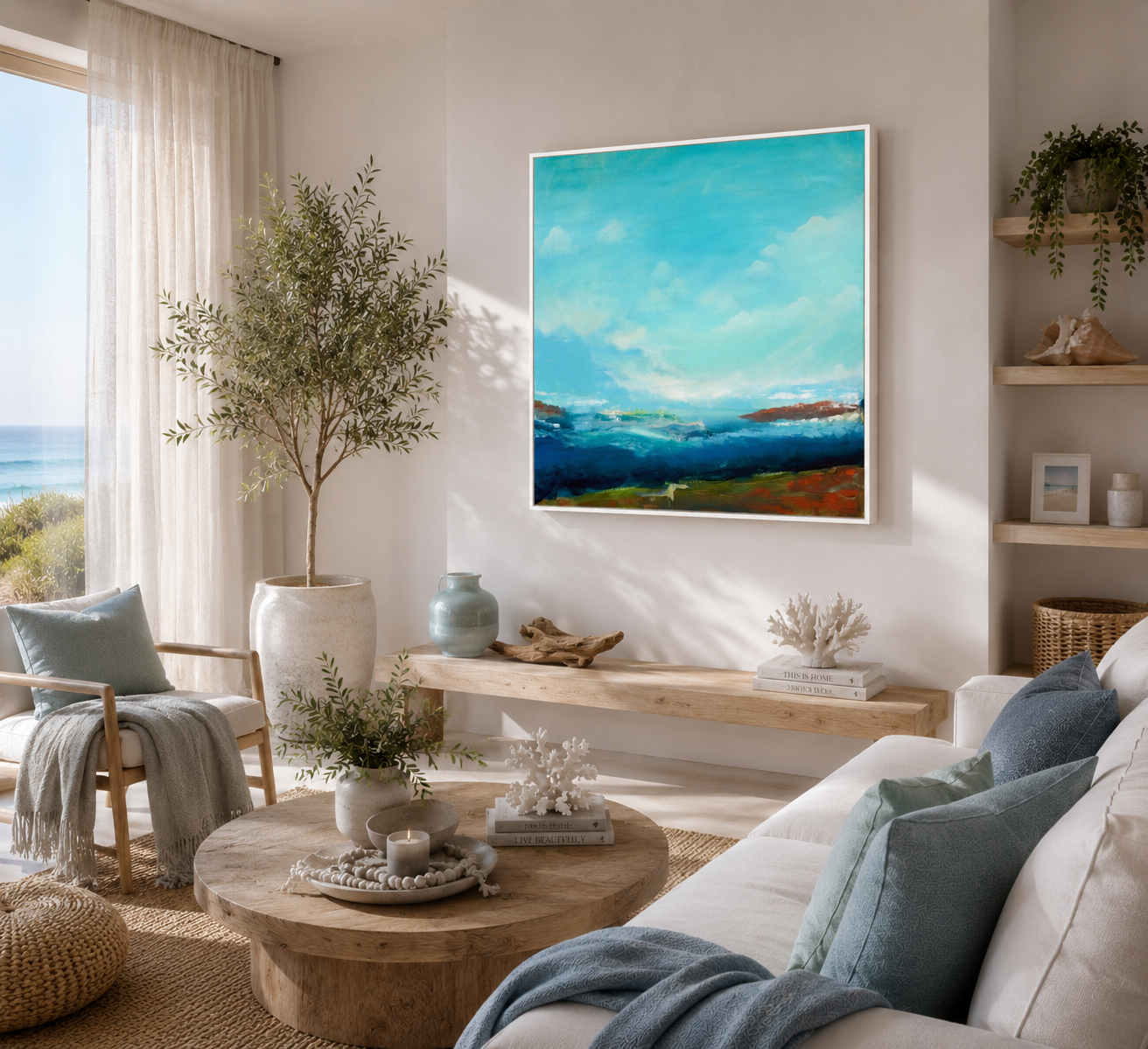 Into the Quiet Light - Original Artwork on Canvas