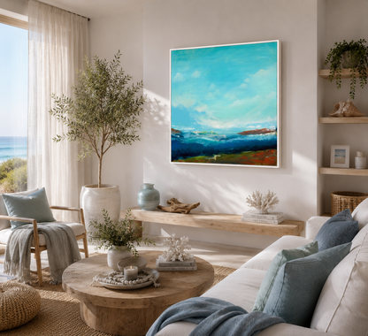 Into the Quiet Light - Original Artwork on Canvas
