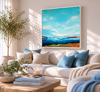 Into The Quiet Light - Canvas Art Print