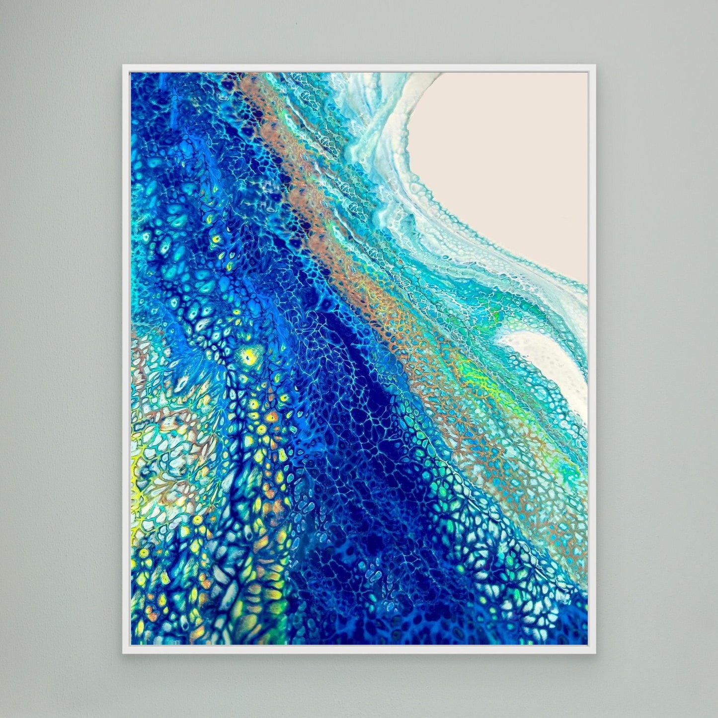 Into the Blue - Canvas Print (US)