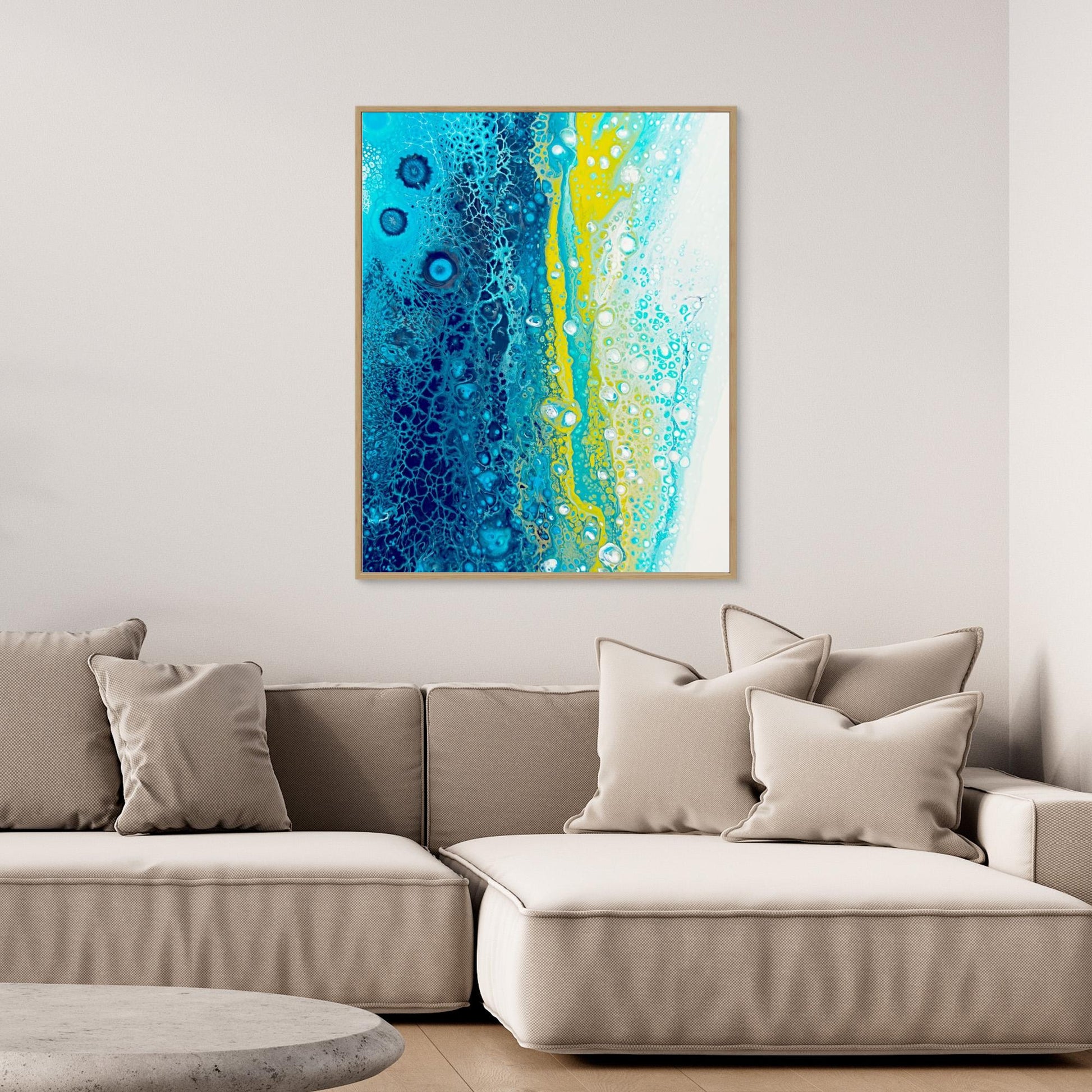 RISING CURRENT - Canvas Print