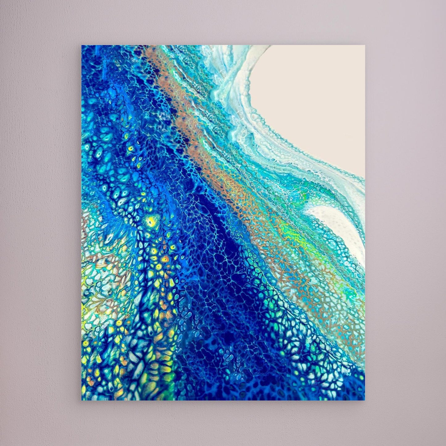 INTO THE BLUE - Canvas Print