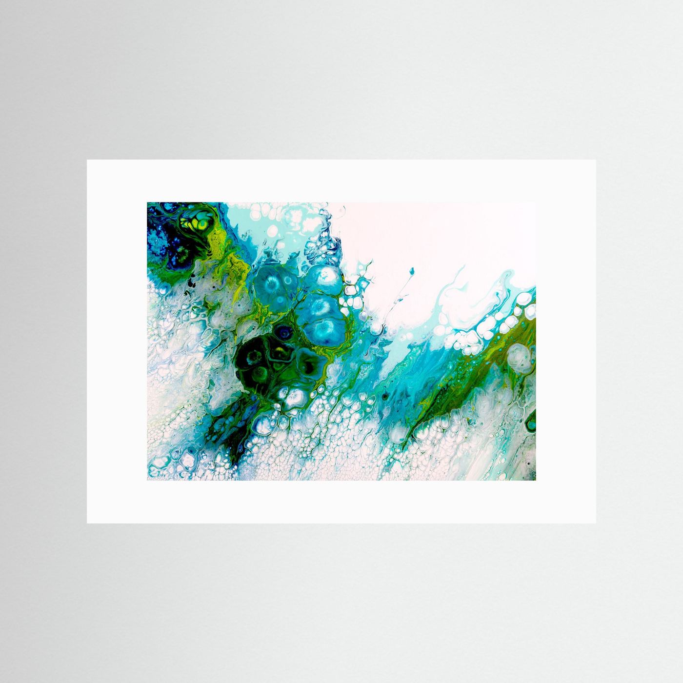 Beneath The Surface - Paper Art Print V2