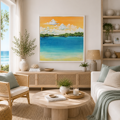 Golden Tide - Canvas Art Print