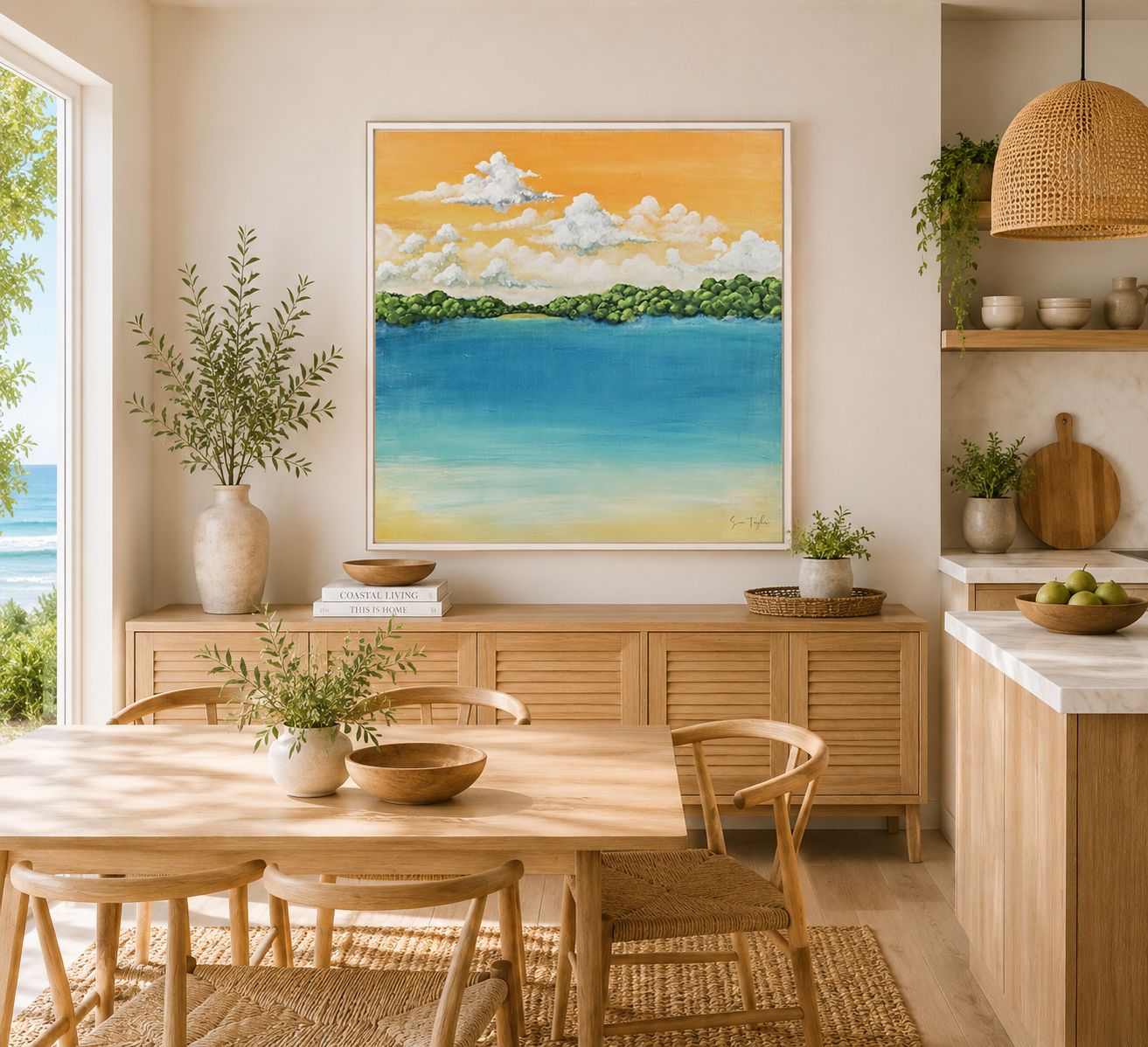 Golden Tide - Canvas Art Print