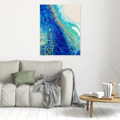 INTO THE BLUE - Canvas Print
