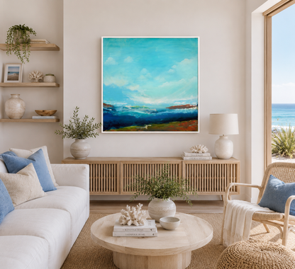 Into the Quiet Light - Original Artwork on Canvas