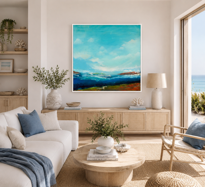 Into the Quiet Light - Original Artwork on Canvas