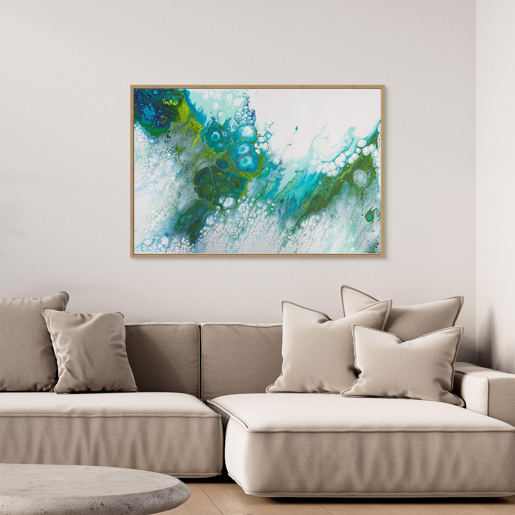 BENEATH THE SURFACE - Canvas Print