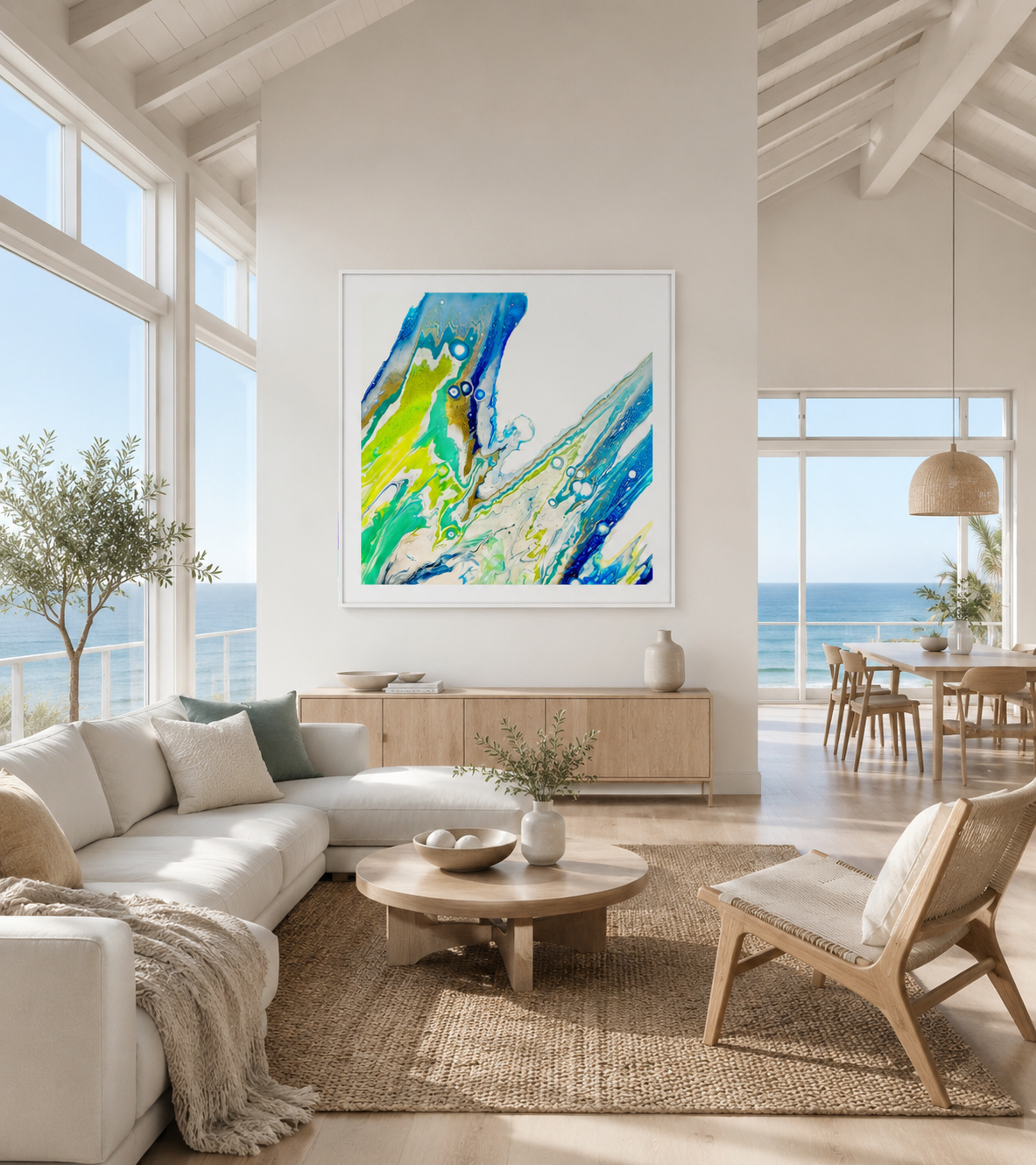 In Motion - Paper Art Print