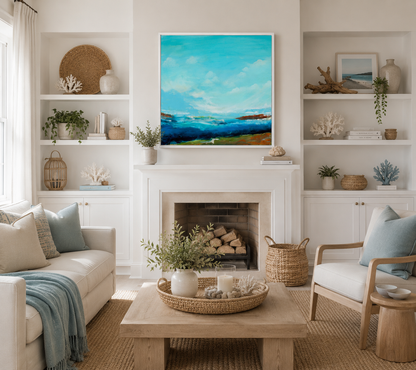 Into the Quiet Light - Original Artwork on Canvas