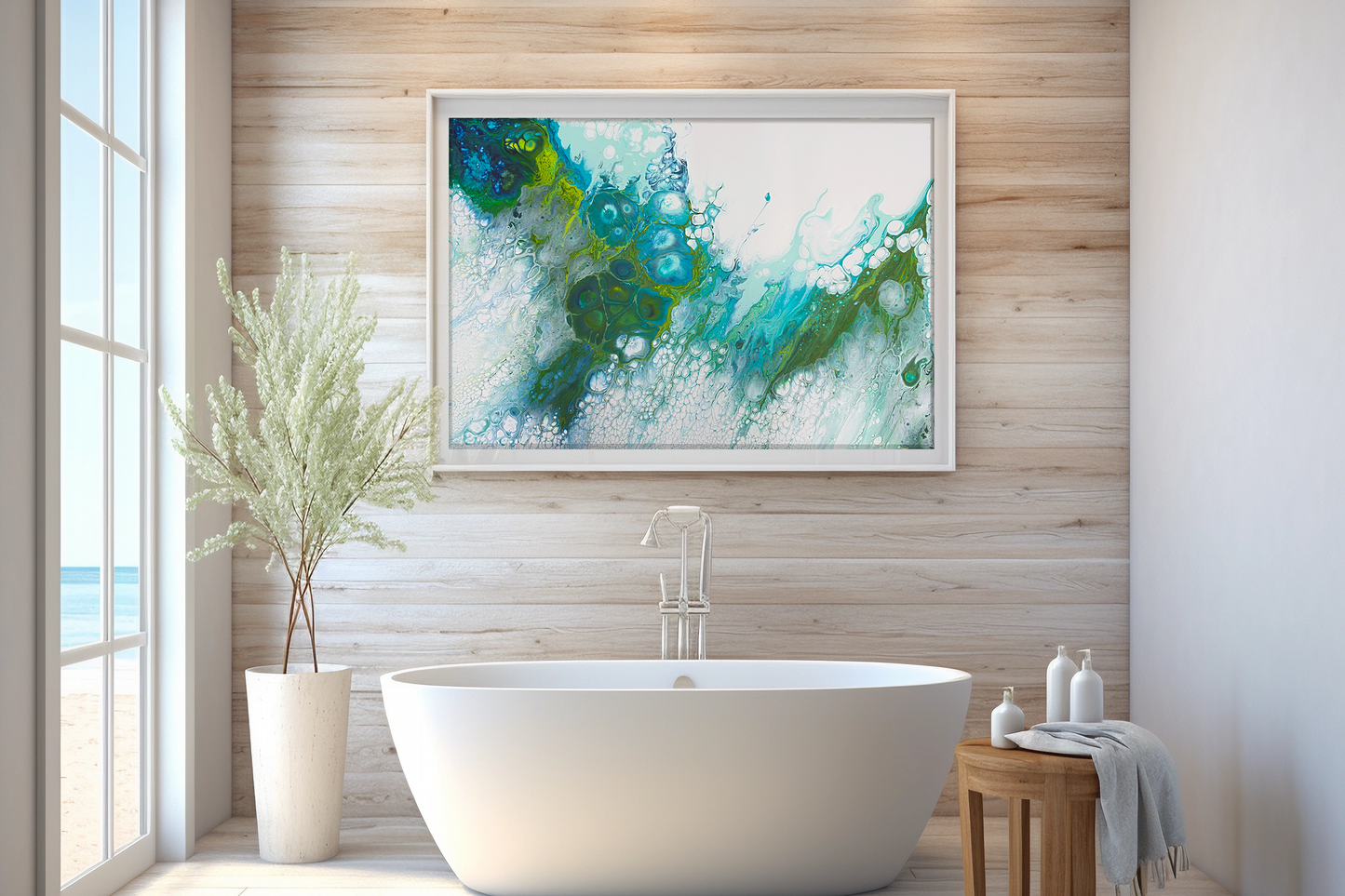 BENEATH THE SURFACE - Canvas Print