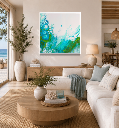 Beyond The Blue - Canvas Art Print