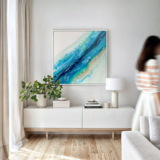 BLUE TIDE - Canvas Print