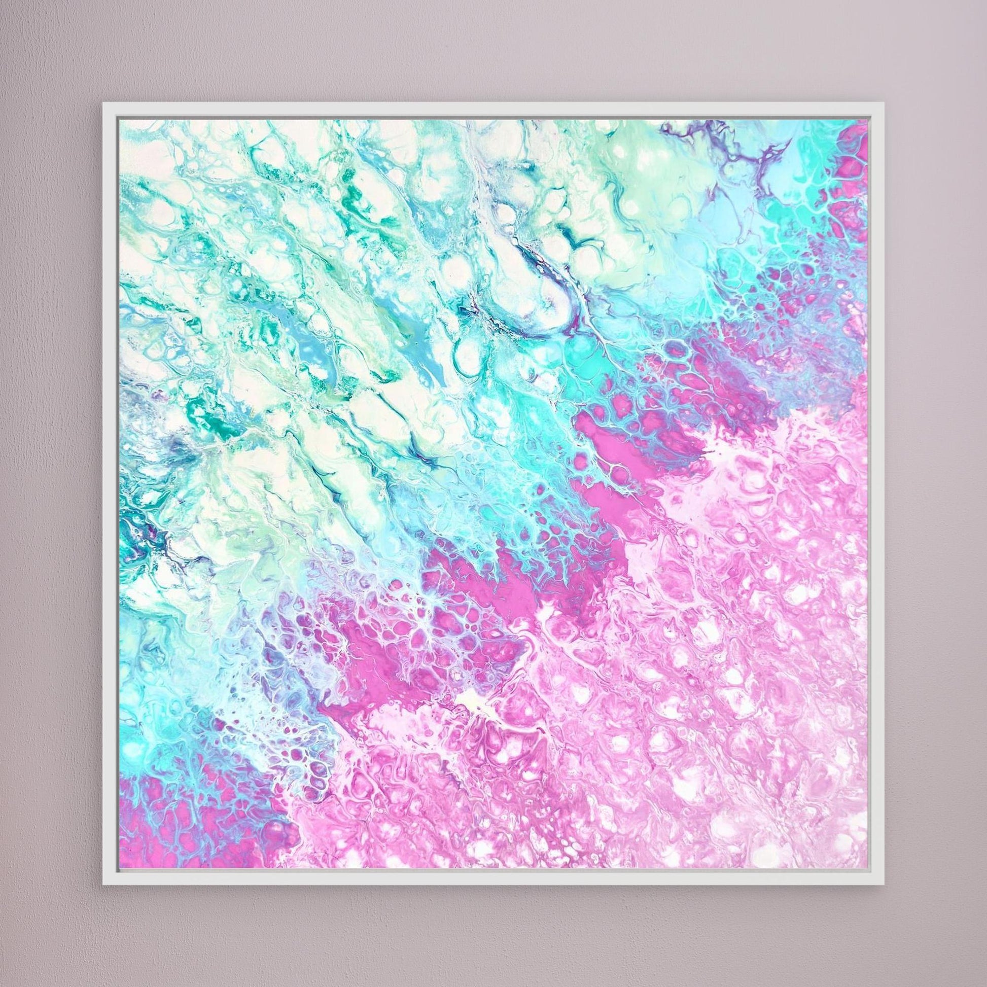 CHROMATIC DRIFT  - Original Artwork, Coastal Inspired Abstract Art by Sam Taylor