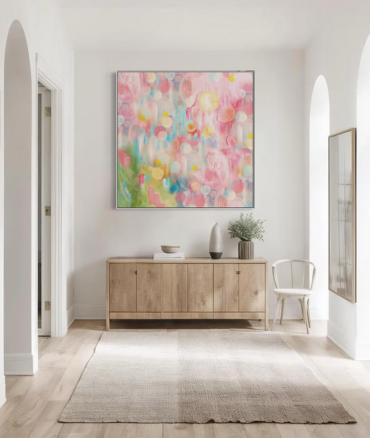 Colourful wall art for the home