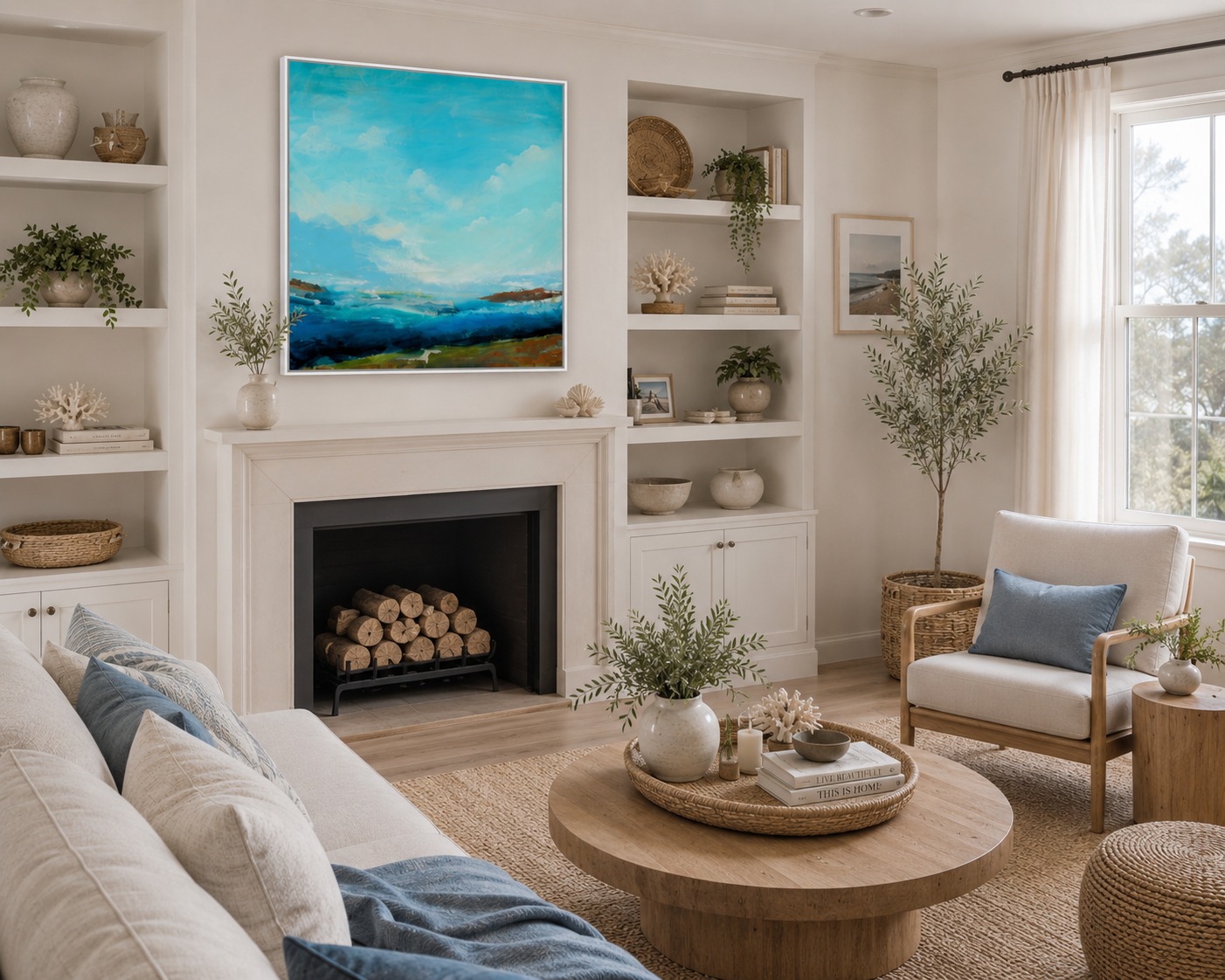 Into the Quiet Light - Original Artwork on Canvas