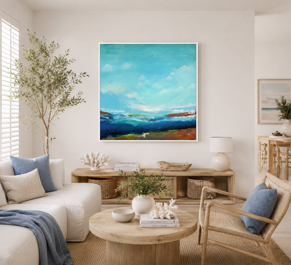 Into the Quiet Light - Original Artwork on Canvas