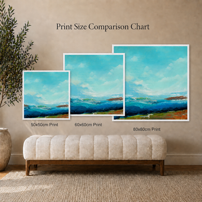 Into The Quiet Light - Paper Art Print