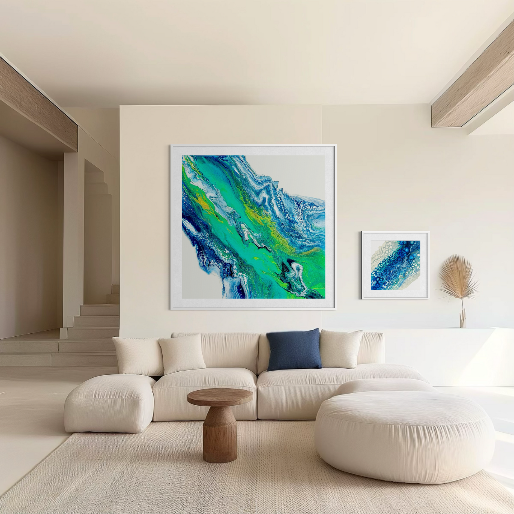 Coastal wall art with wow factor