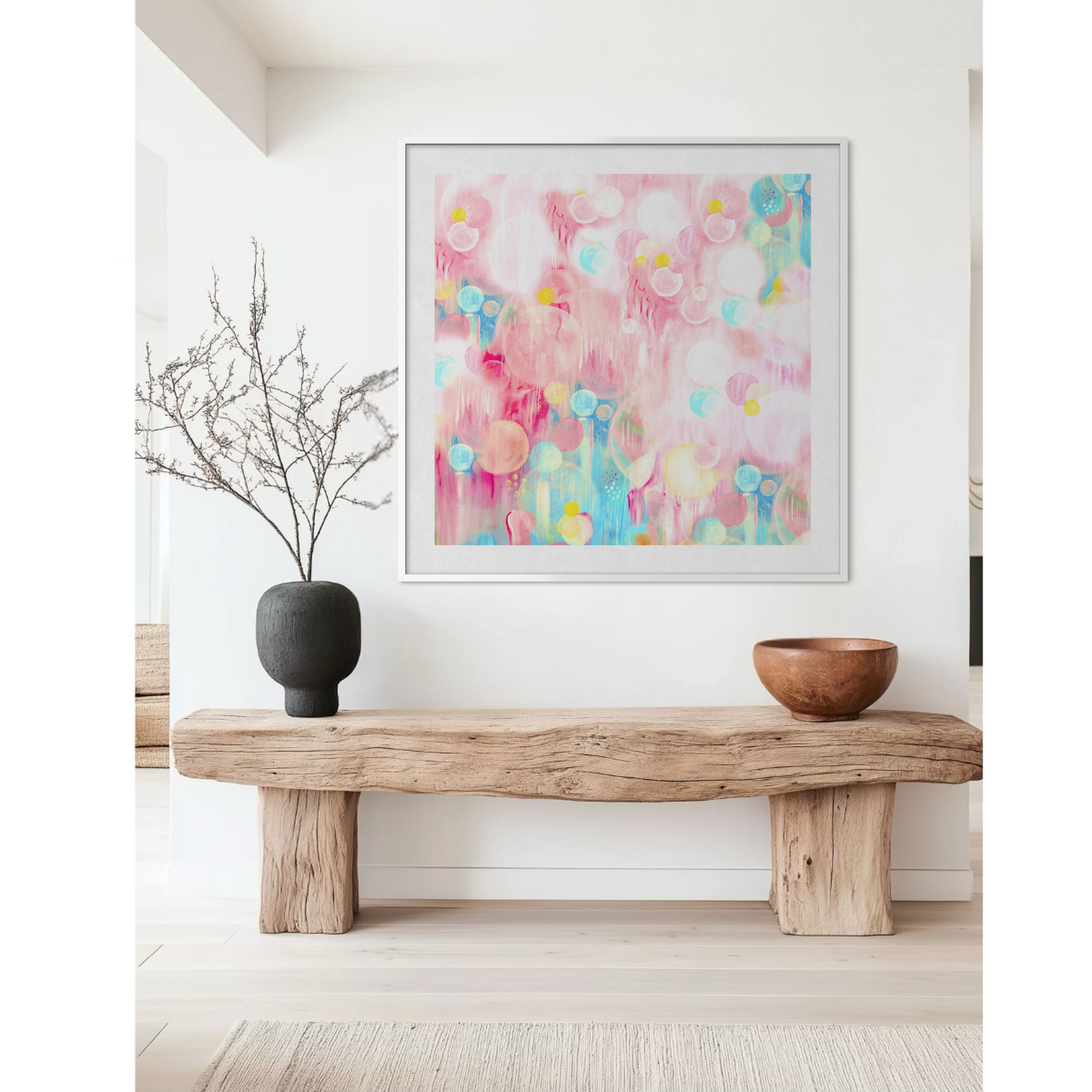 Uplifting abstract art