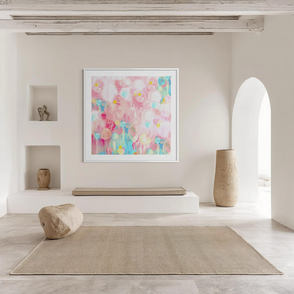 Colourful wall art for the home