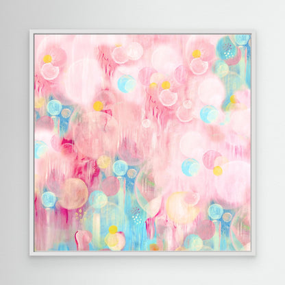 ETHEREAL - Canvas Print - Light Luminous Abstract Art by Sam Taylor