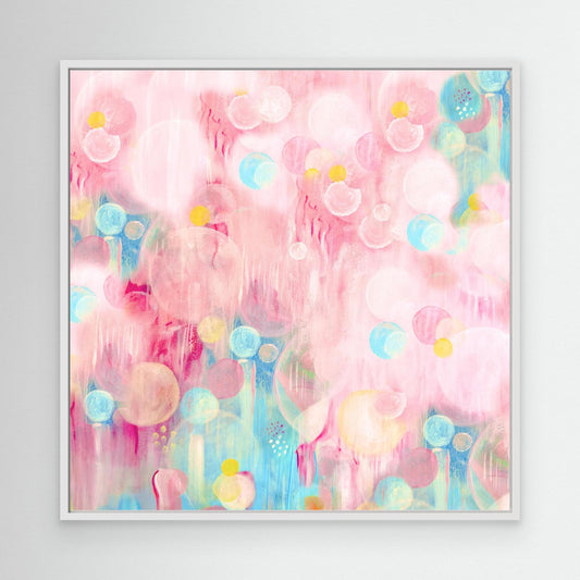 ETHEREAL - Canvas Print - Light Luminous Abstract Art by Sam Taylor