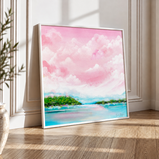 Where The Sky Softens - Canvas Art Print