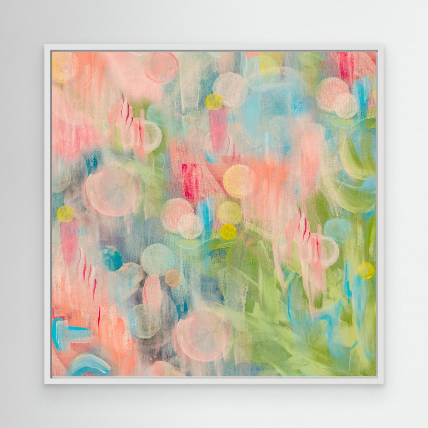 FLOAT - Canvas Print - Colourful Abstract Art that sets you free