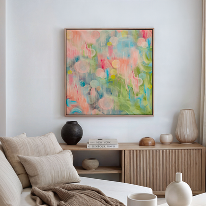 Colourful wall art for the home