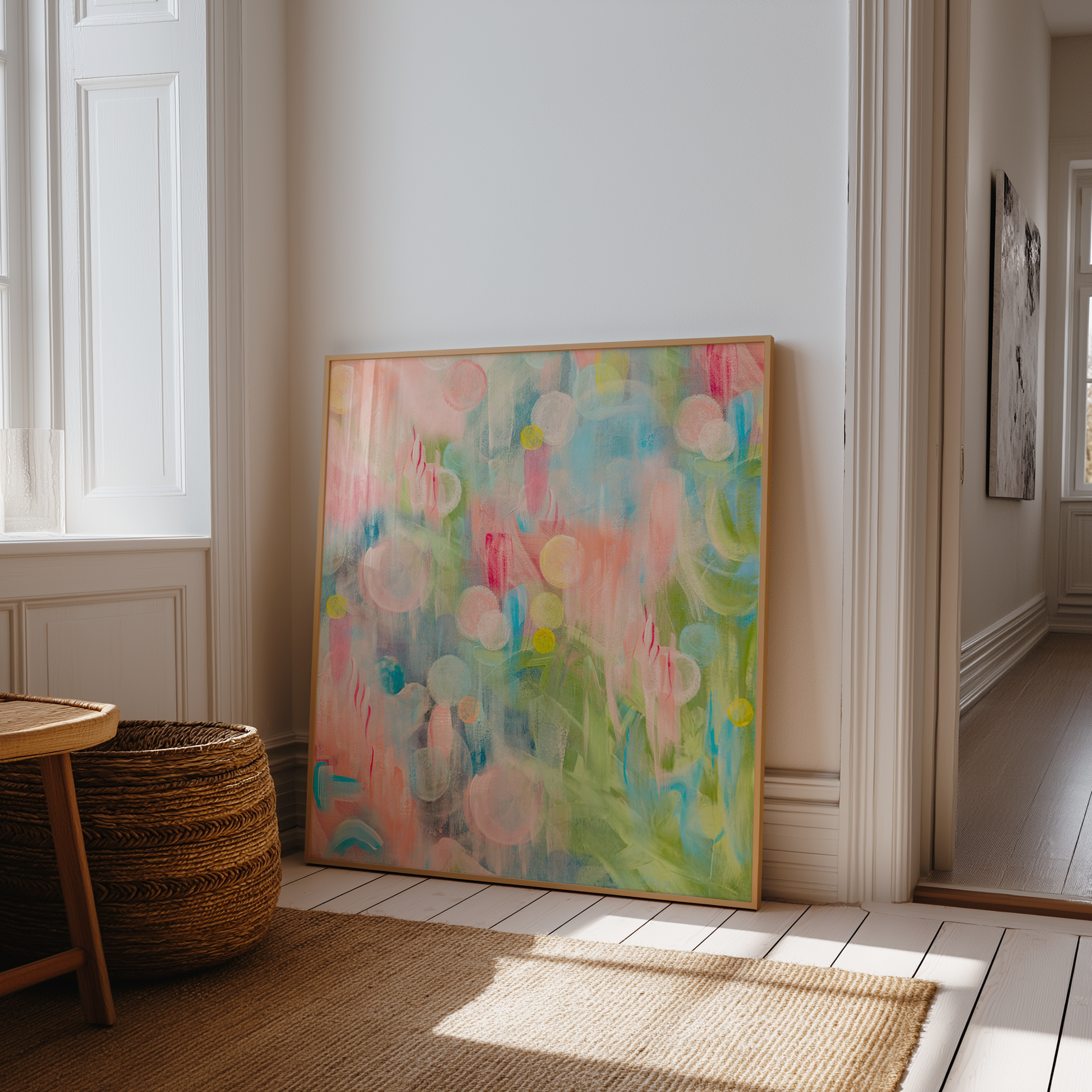 Colourful wall art for the home