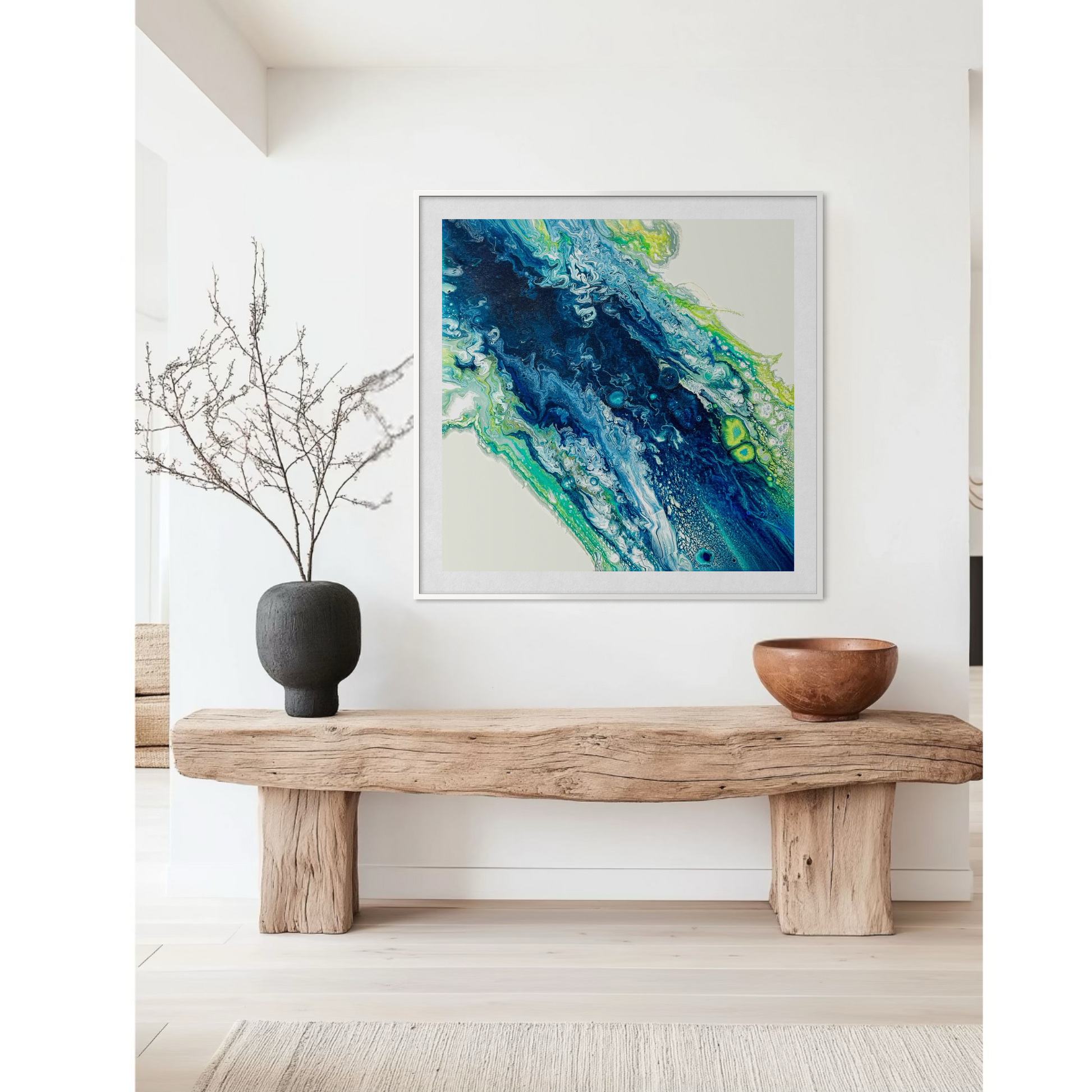 Colourful wall art for the home