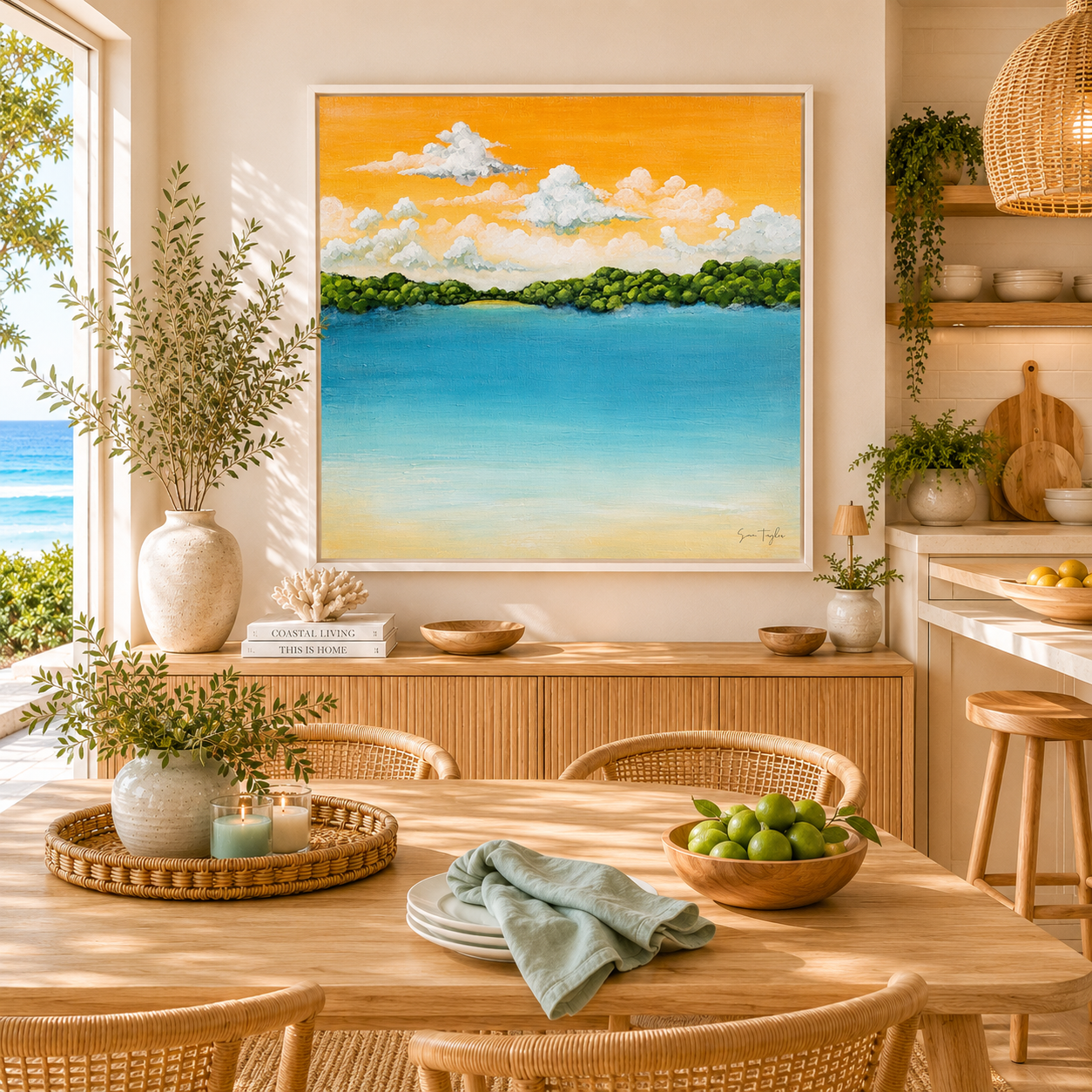 Coastal Abstract Art