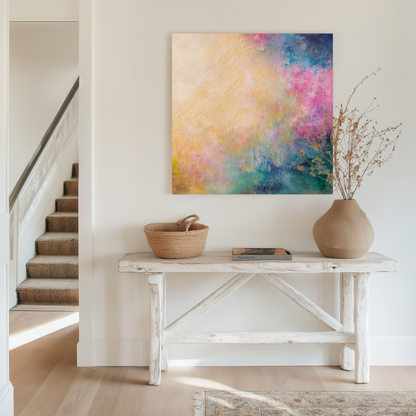 Colourful wall art for the home