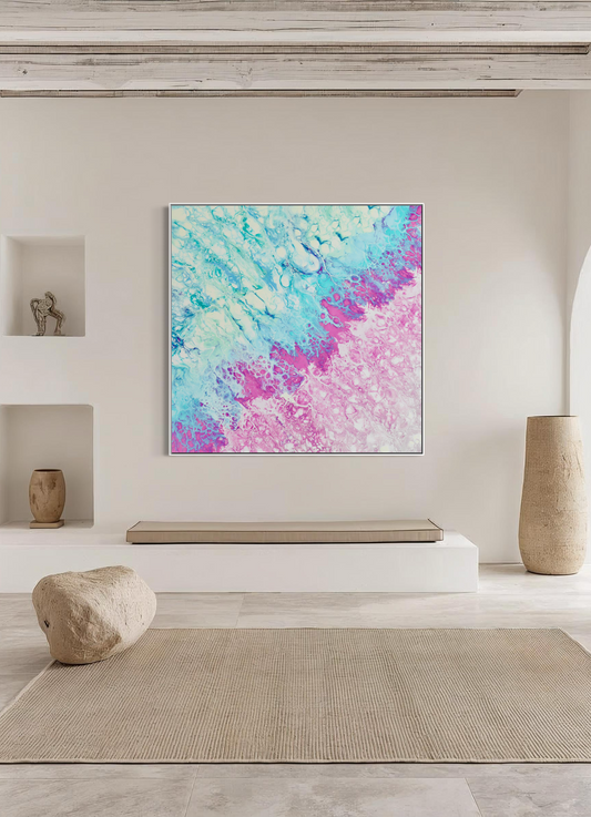 CHROMATIC DRIFT - Canvas Art Print