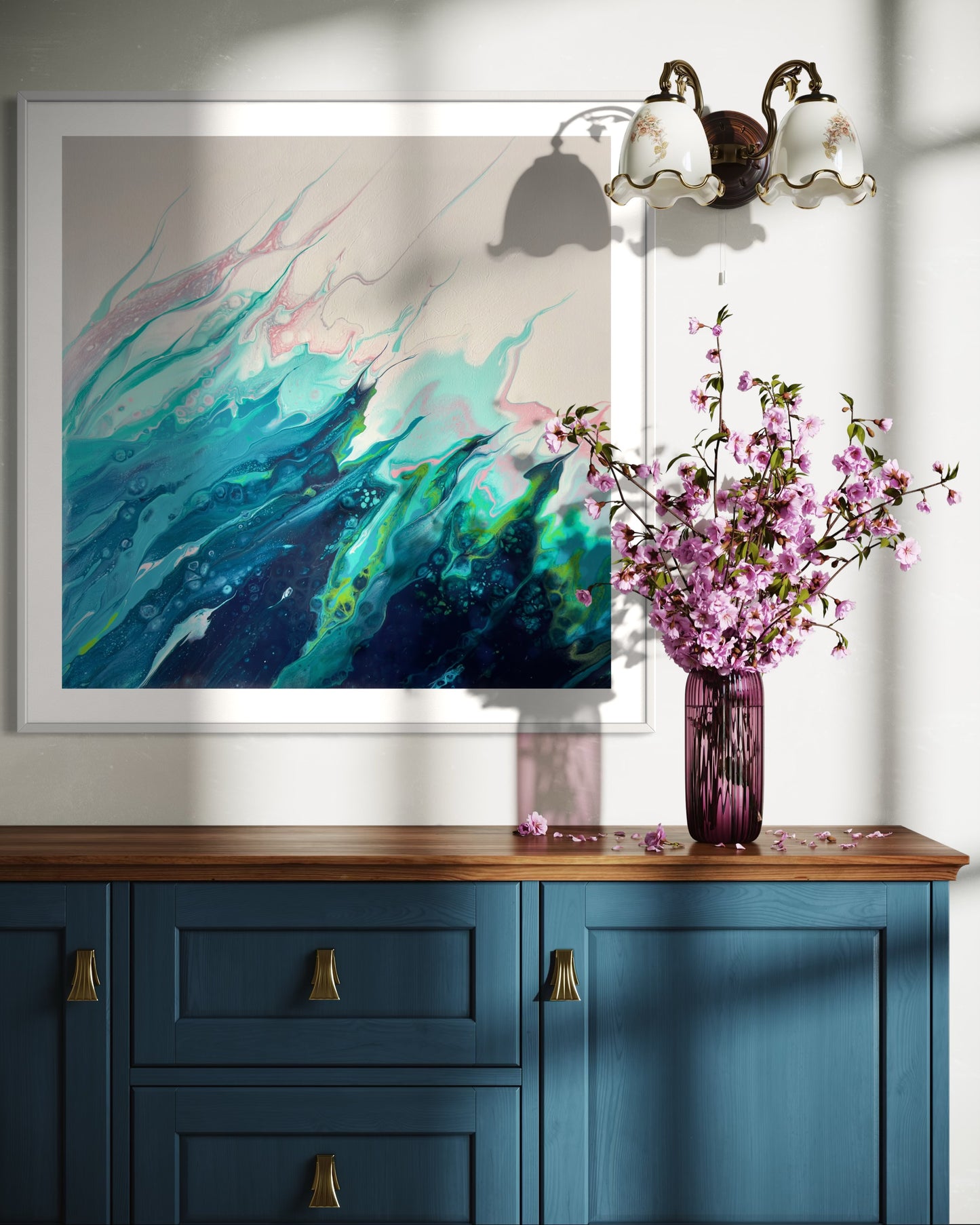 SILENT SURGE, Part 1 - Canvas Print