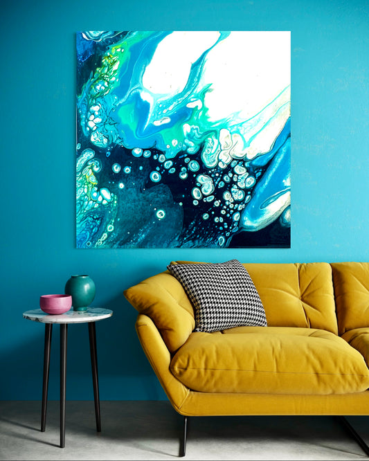 BENEATH THE BARREL, Part 1 - Original Artwork on Canvas