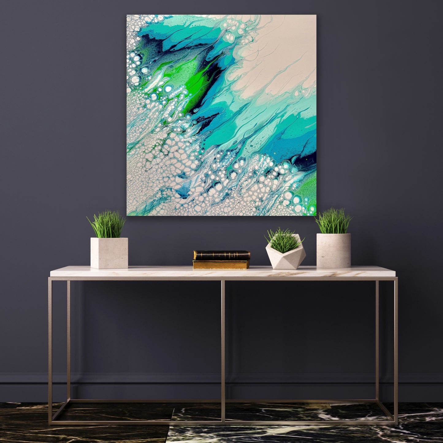 TIDE OF THOUGHT - Canvas Print